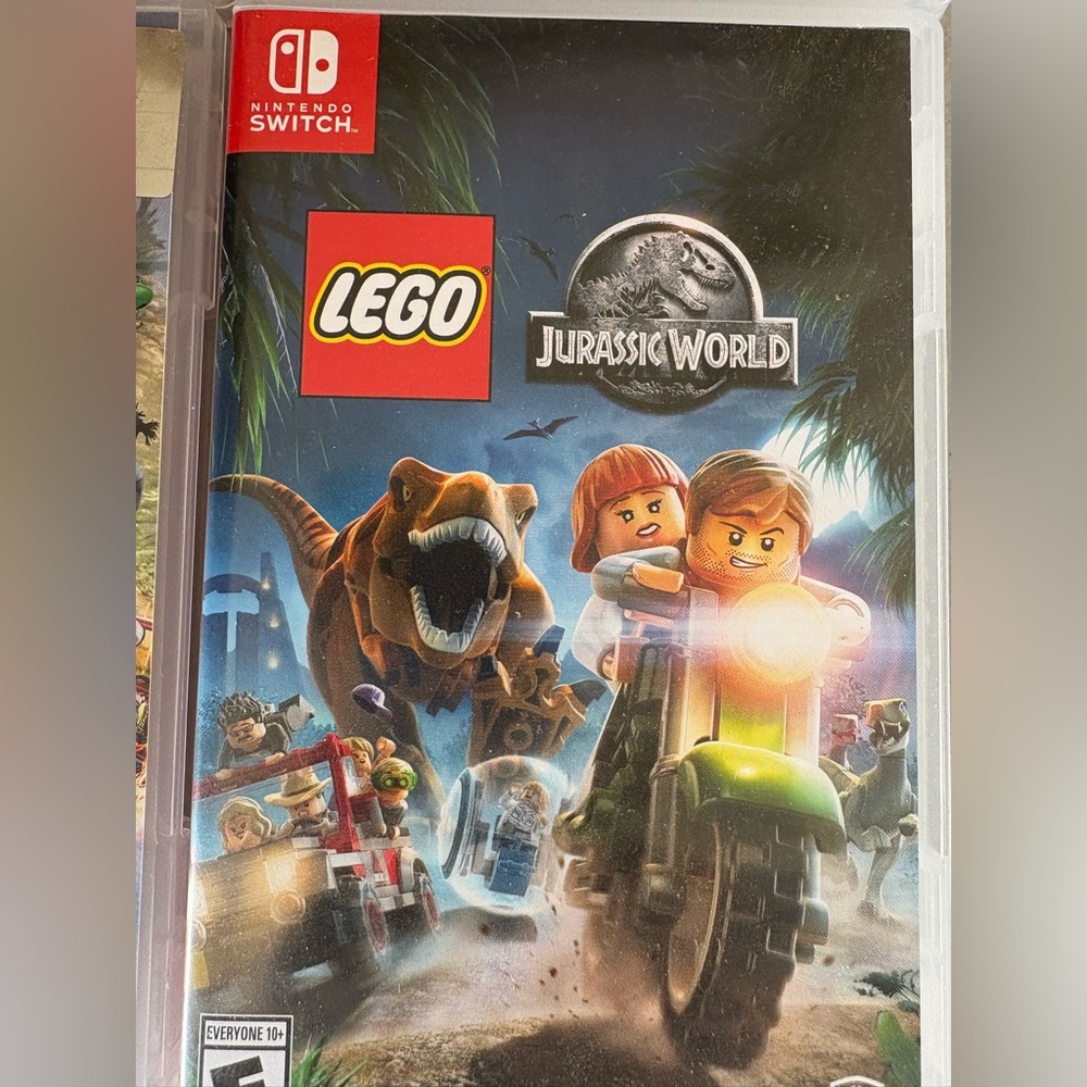 Nintendo Switch Lego Jurassic World * Replacement Case*